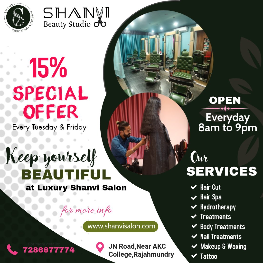 Shanvi Luxury Beauty & Hair Salon (shanvisalon) Twitter