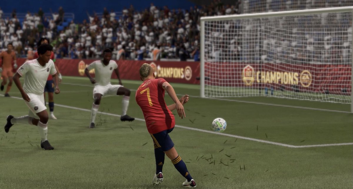 Primer gol de <a href="/CDEeSports/">Deportivo Español eSports 🇪🇦</a> en fifa 21 y fue de nada más y nada menos que de D7OS