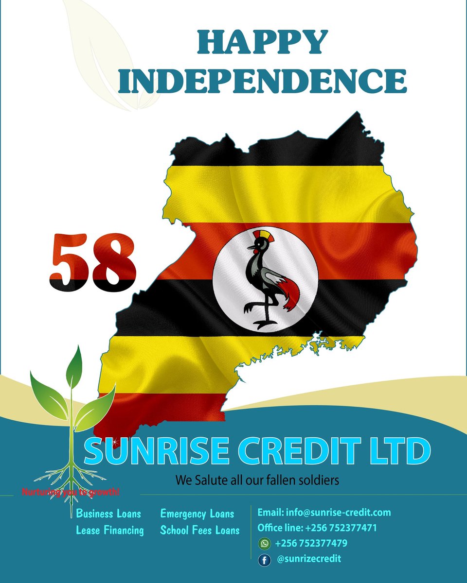 SunriseCredit's tweet photo. Happy Independence Day to you and your loved ones. https://t.co/DvvAxTI6gq