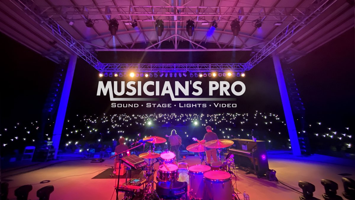 Musicians_Pro's tweet photo. Socially distanced concert.  Last row of "pods" is 350' feet from stage. https://t.co/3jMiSQUSYn