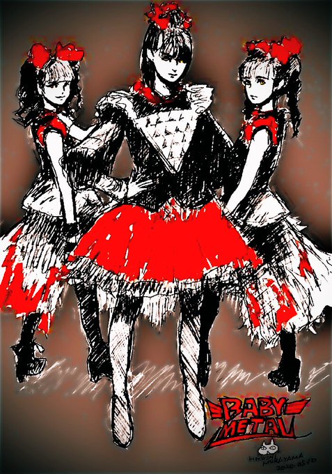 Babymetalのtwitterイラスト検索結果 古い順