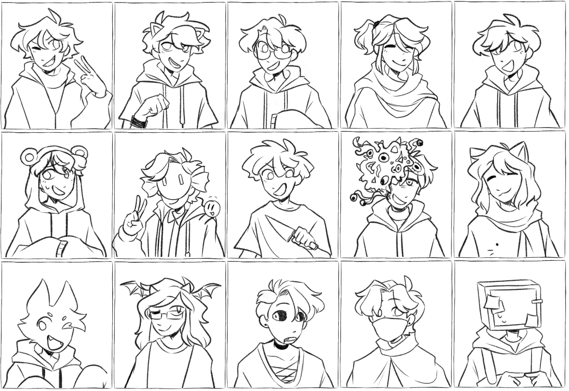‼️ DONT RT

so...... wip......... i am drawing a bunch of oomfs and art inspos...... this will take me a while

if u see urself no u dont...... 🧍 ur only supposed to see the finished one-
also dont tag any1 shhh 