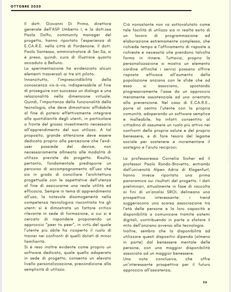 ConnySicher's tweet photo. The Euopean Bulletin addresses to our ECARE project 👍🏻 https://t.co/M5HUfrfTqC