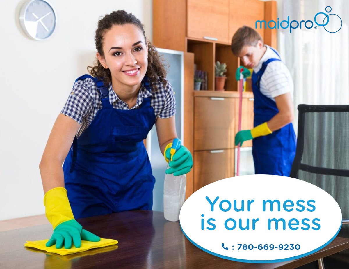Maidpro__'s tweet photo. Don't have time to clean up or organize the house? Our #professionalcleaning specialists will get it done for you. Call us now at 780-669-9230 for complete #housecleaning service. Visit https://t.co/atzn9N2Dv5 to know more
#StaySafeStayHealthy https://t.co/uRQ2trPObx