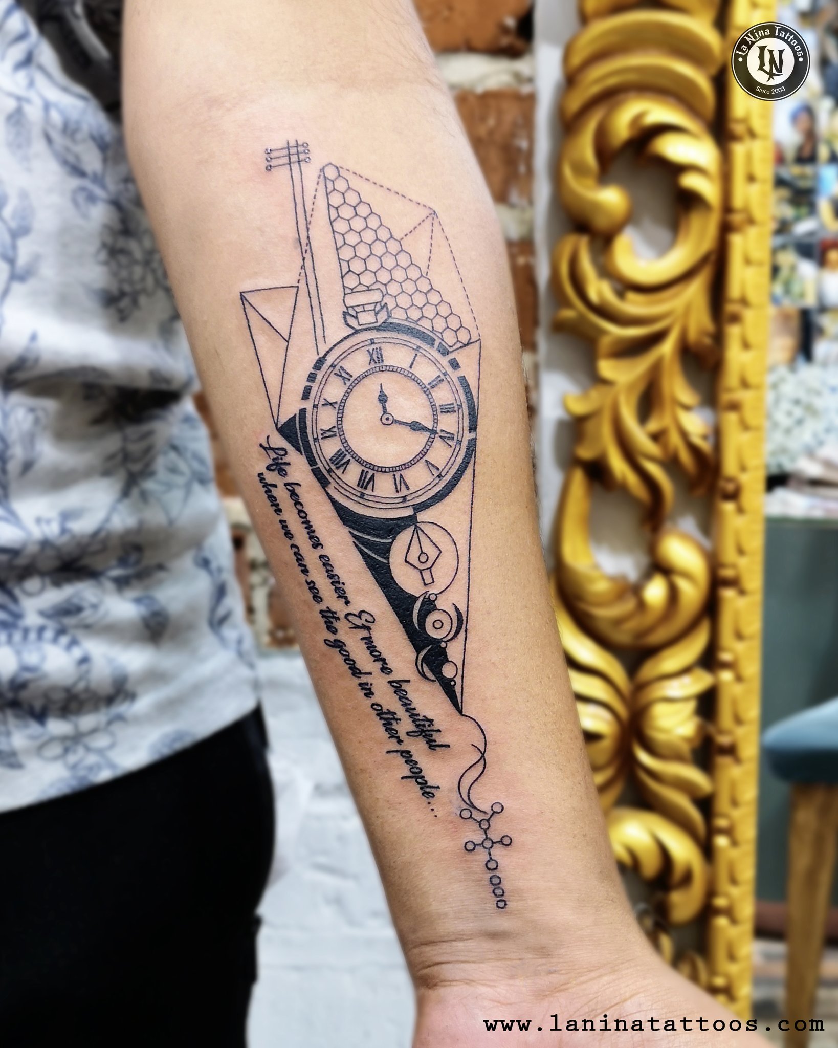 La Nina Tattoo Studio on Twitter Forearm Tattoo at La nina tattoo Studio  ahmedabad gujarat india abstract tattoo tattooart laninatattoos  httpstcoAAQl7KQ2J4  Twitter