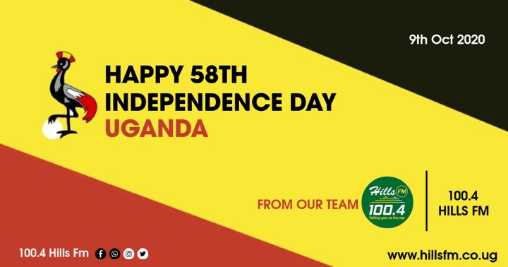 hillsfmkabale's tweet photo. #BwasheshaJazz
Since Uganda got Independent, what has been done that you like and whag you dont like.

Happy independence day #Uganda

Lets us no now #Matex #Realuncle https://t.co/Yx4HdDlKS7