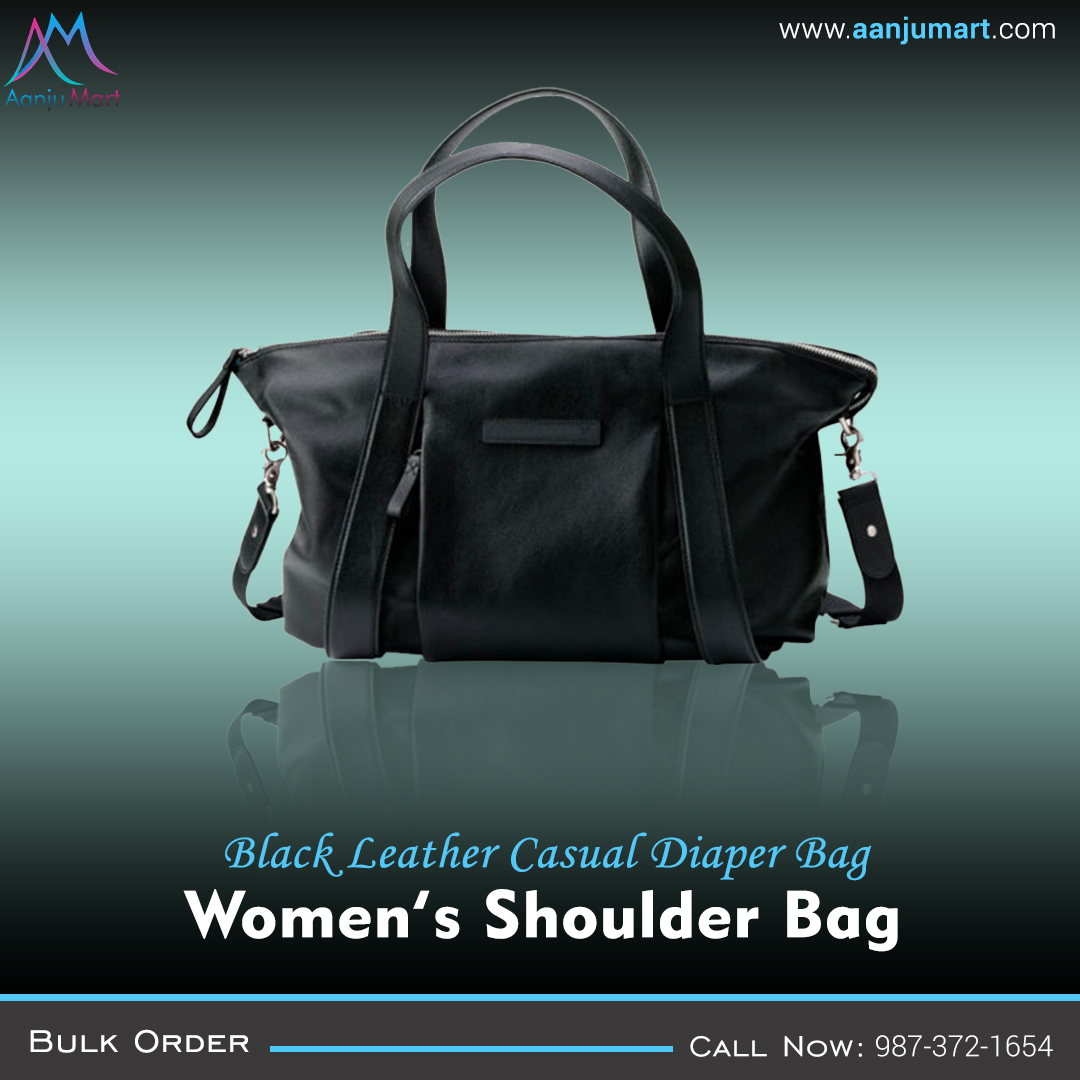 Black Leather Casual Diaper Shoulder Bag

Bulk Order now : 987-372-1654
Visit website: aanjumart.com

#handbag #womenproducts #totebag #bag #diaperbag
#diaperbags #stylishbags #strongbags #indianbags #shoulderbag
#shoulderbags
#blackleatherbags #diaperbags