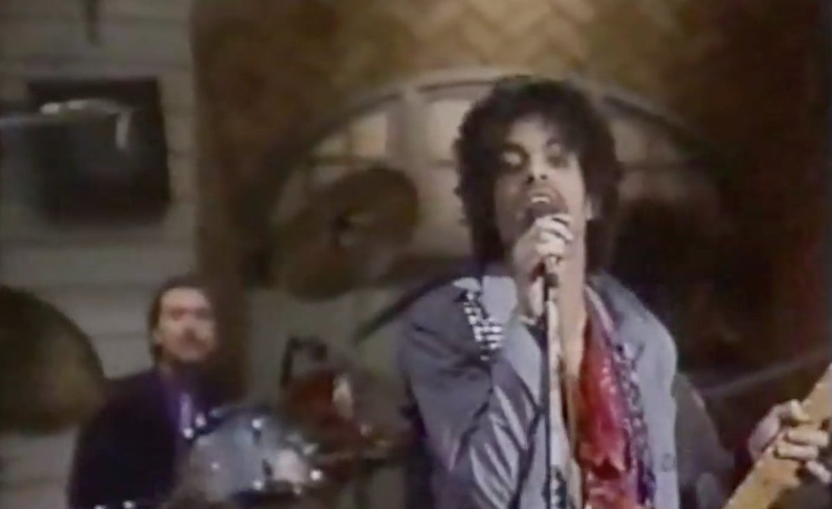 Bobby Z., André Cymone, Dez Dickerson, Matt Fink + Lisa Coleman appeared alongside Prince on the show.It was believed that Prince might've cursed on live TV as the lyrics include the line: "fighting war is such a f***in' bore" but he censored himself to sing 'freakin' instead.