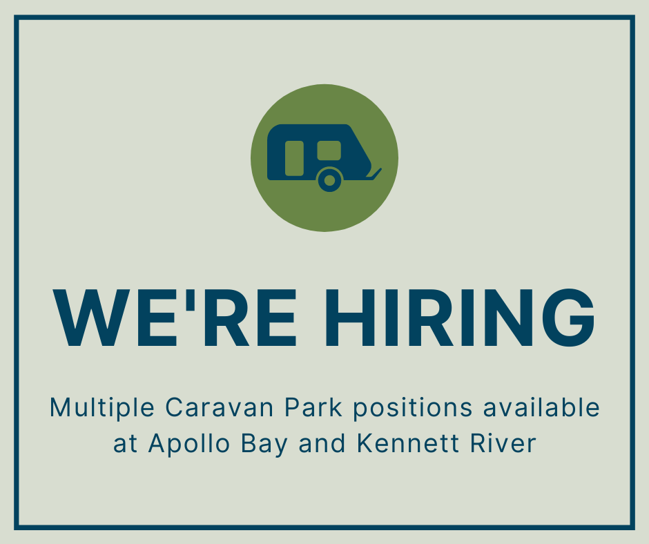 𝗪𝗲'𝗿𝗲 𝗵𝗶𝗿𝗶𝗻𝗴!

Love the coast? Join our team! We have multiple positions available at our caravan parks in Apollo Bay and Kennett River. 

Visit our website to find out more and view the position descriptions: gorcc.com.au/about-us/emplo…