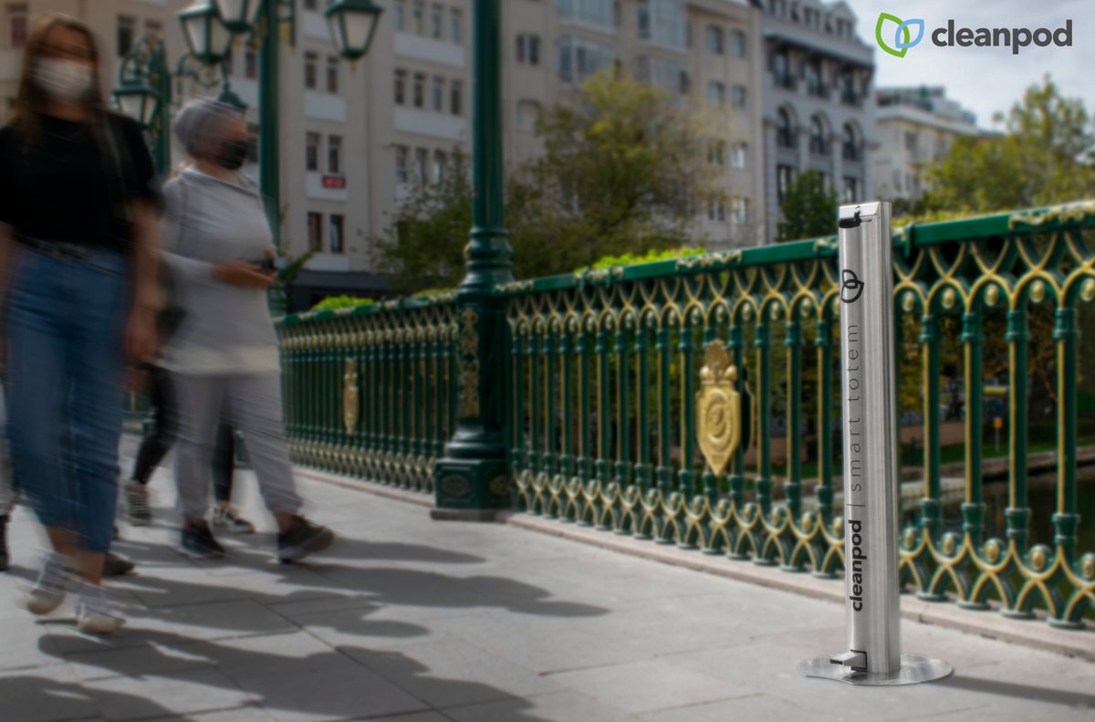 clean_pod's tweet photo. Cleanpod Smart Totem 🍃
⚙️ The material of it is stainless steel.
.
#cleanpod #cleanpodsmarttotem #steel #steeldisinfection #thepedalhandsanitizer #disinfection #ayakbasmalıdezenfektanstandı #dezenfektanstandı #streetstyle #eskisehir https://t.co/L89cUXdhPH