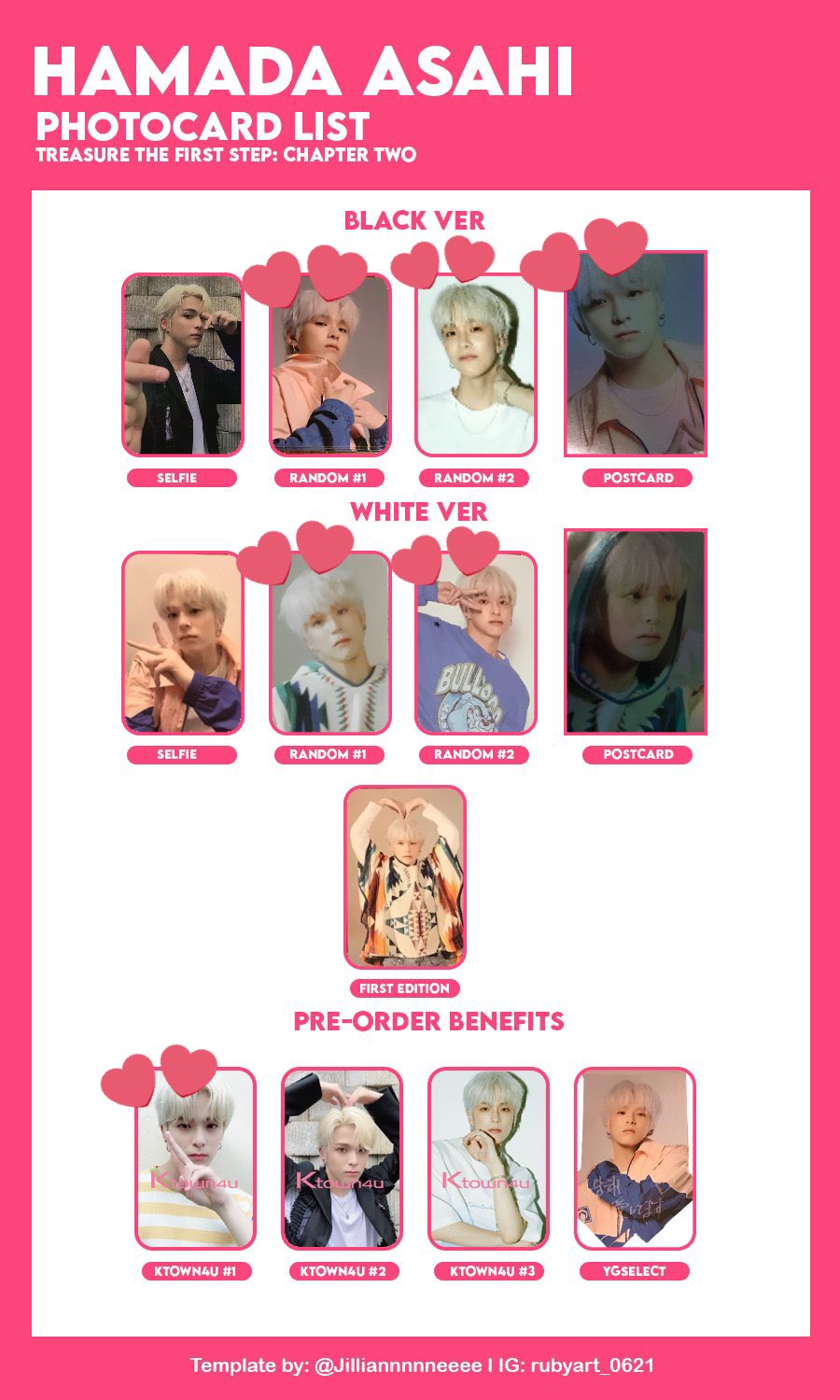 TREASURE ktown4u ヨントン 当選者限定トレカ マシホ