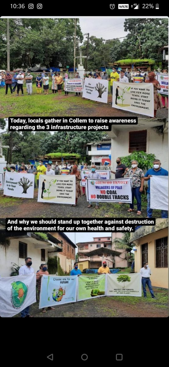 JournoSherry's tweet photo. Dear @DrPramodPSawant @CabralNilesh aren't you concerned about going down in history as the people who destroyed Goa's heritage forever? #GoaNeedsAnswers #SaveMollem https://t.co/4b7XKdKU1l