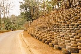 fieldmarker's tweet image. Eco-friendly Recycling of Tires as Retaining Walls (Cellular Confinement) for Embankments. #SaveTheEcosystem by not burning scrap &amp;amp; fake tires.
#EndSARSProtest 
#JerusalemaChallenge