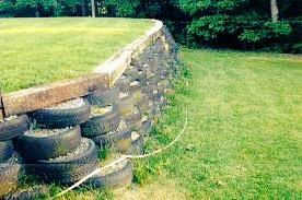 fieldmarker's tweet image. Eco-friendly Recycling of Tires as Retaining Walls (Cellular Confinement) for Embankments. #SaveTheEcosystem by not burning scrap &amp;amp; fake tires.
#EndSARSProtest 
#JerusalemaChallenge