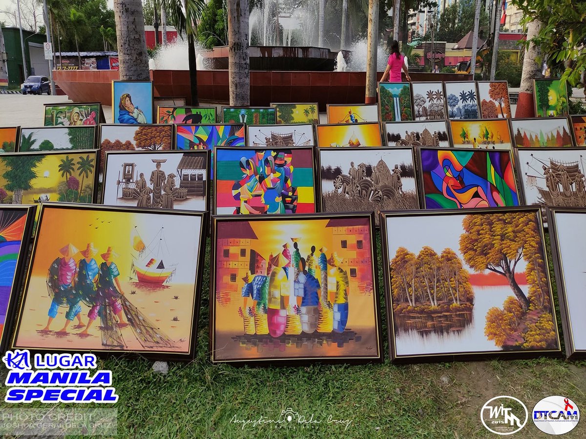 DTCAM_'s tweet photo. #ManilaSupportLocal :

𝐀𝐫𝐭 𝐏𝐚𝐢𝐧𝐭 𝐆𝐚𝐥𝐥𝐞𝐫𝐲 𝐬𝐚 𝐏𝐥𝐚𝐳𝐚 𝐑𝐚𝐣𝐚𝐡 𝐒𝐮𝐥𝐚𝐲𝐦𝐚𝐧

"Ito yung naging way ng Barangay na nakakasakop sa Plaza Rajah Sulayman para matulungan ang mga Local Artist para sa kanilang kabuhayan. https://t.co/s8pgfhzsCb