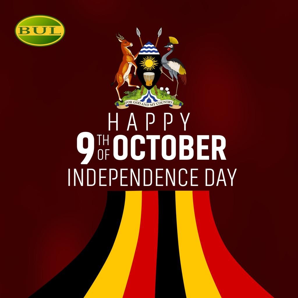 BidcoUganda's tweet photo. Today Uganda is at 58  we pay respect to our beautiful nation. We’ve done so much to build our very own culture and heritage, so let’s celebrate it today. May this Independence Day be special for you and your loved ones. For God and our Country!
#ugandaAt58 #BidcoUganda https://t.co/BnzUlvQysG