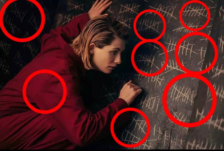 Witterbottom_63's tweet photo. I’ve circled everything I don’t like about the latest #DoctorWho promo pic https://t.co/nWZlRo7UQK