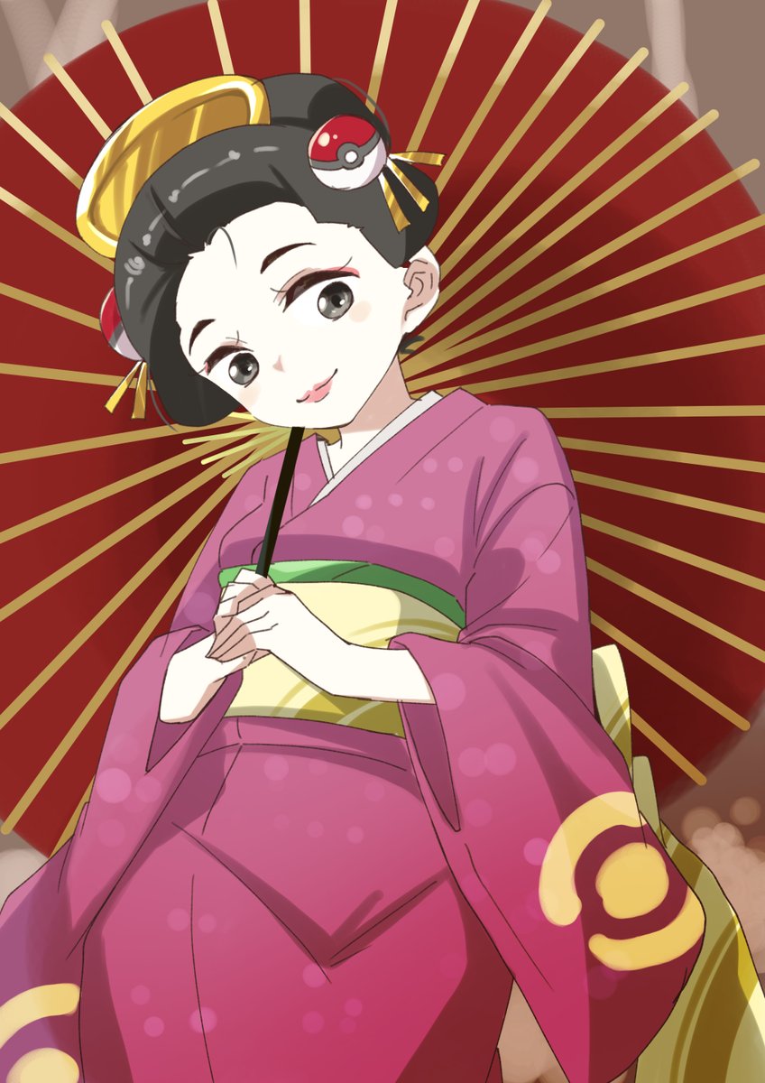 のzuむ お題 まいこはん お昼ワンドロ ポケモントレーナー版深夜の真剣お絵描き60分一本勝負