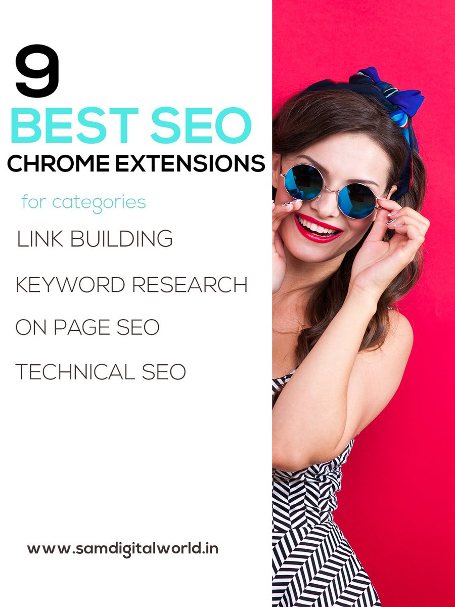 samdigitalworld's tweet photo. Best chrome extensions for seo
Follow me for more @samdigitalworld 
#digitalmarketing #SEO #seotips #digitalmarketingtipsandtricks #linkbuilding #keywordresearch #technicalseo #onpageseo #samdigitalworld https://t.co/FqBiqeVCVE