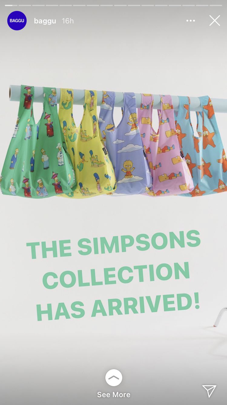 Baggu simpsons hotsell