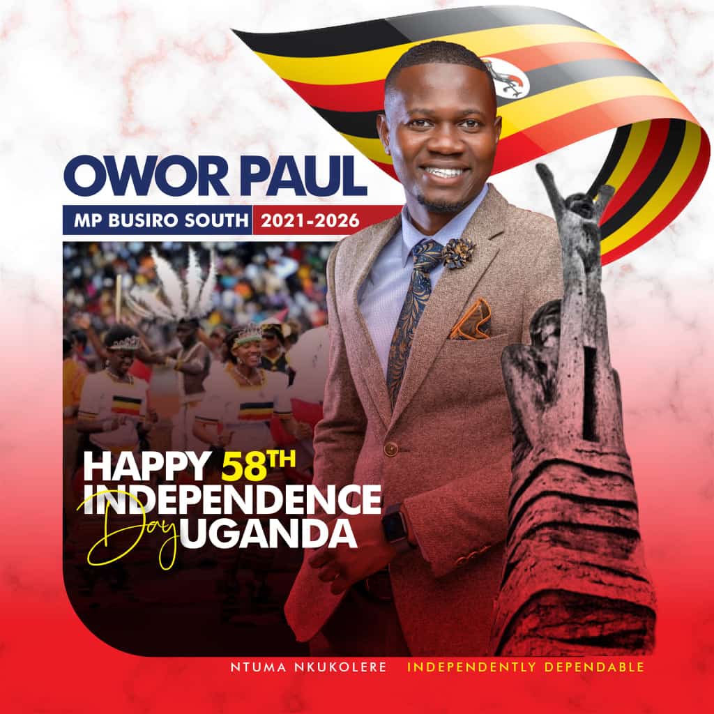 Happy independence day from Team Owor.
#owor4busirosouth