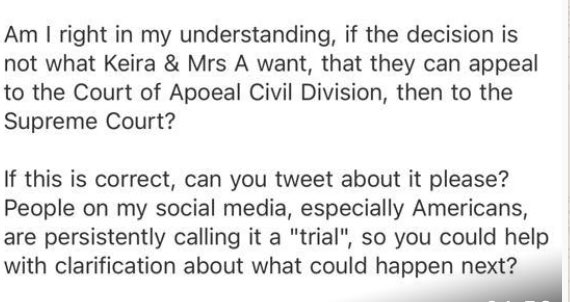 We have been asked to clarify what the process of judicial review is and what the consequences are. First - there is a basic distinction between civil and criminal law. A ‘trial’ usually means a criminal case. If it’s civil we say ‘hearing’.