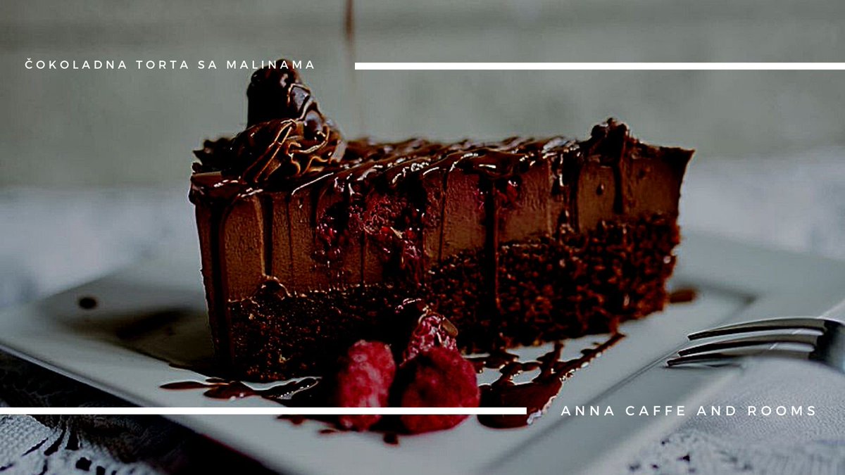 Savršenstvo bez mane-čokoladna torta sa malinama
Anna caffe and rooms
#putovanje #srbija
#slatko #veselje #sombor #turizam #travel #vojvodina #vidisrbiju #seeserbia #domacikolaci #Welcome #dobrodosli #rooms #sobe #smestaj #annacaffeandrooms #torte #cokoladnatorta https://t.co/pUFVbYh6eJ