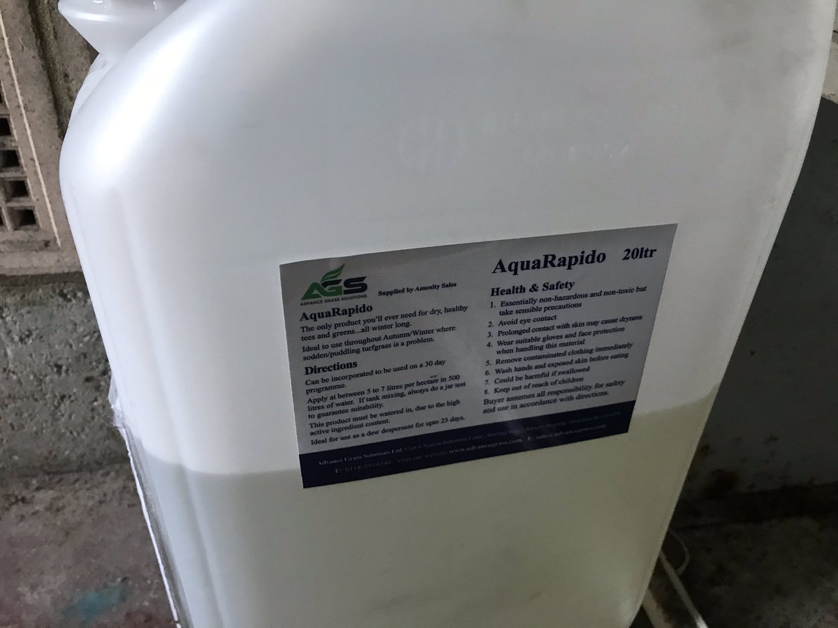 Off spraying this morning. Trying this out for the first time 🤔🤔. Thoughts anyone? <a href="/sheernessgolfcl/">Sheerness Golf Club</a>