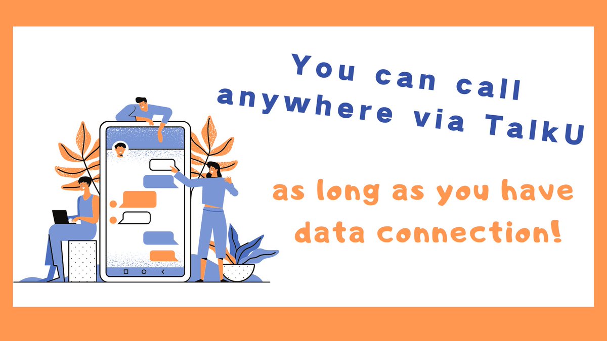 TalkU utilizes Internet call (aka WiFi call, IP call, or VoIP call), which requires a data connection. Unlike international calling cards, TalkU does not use your cell minutes.#talku #number