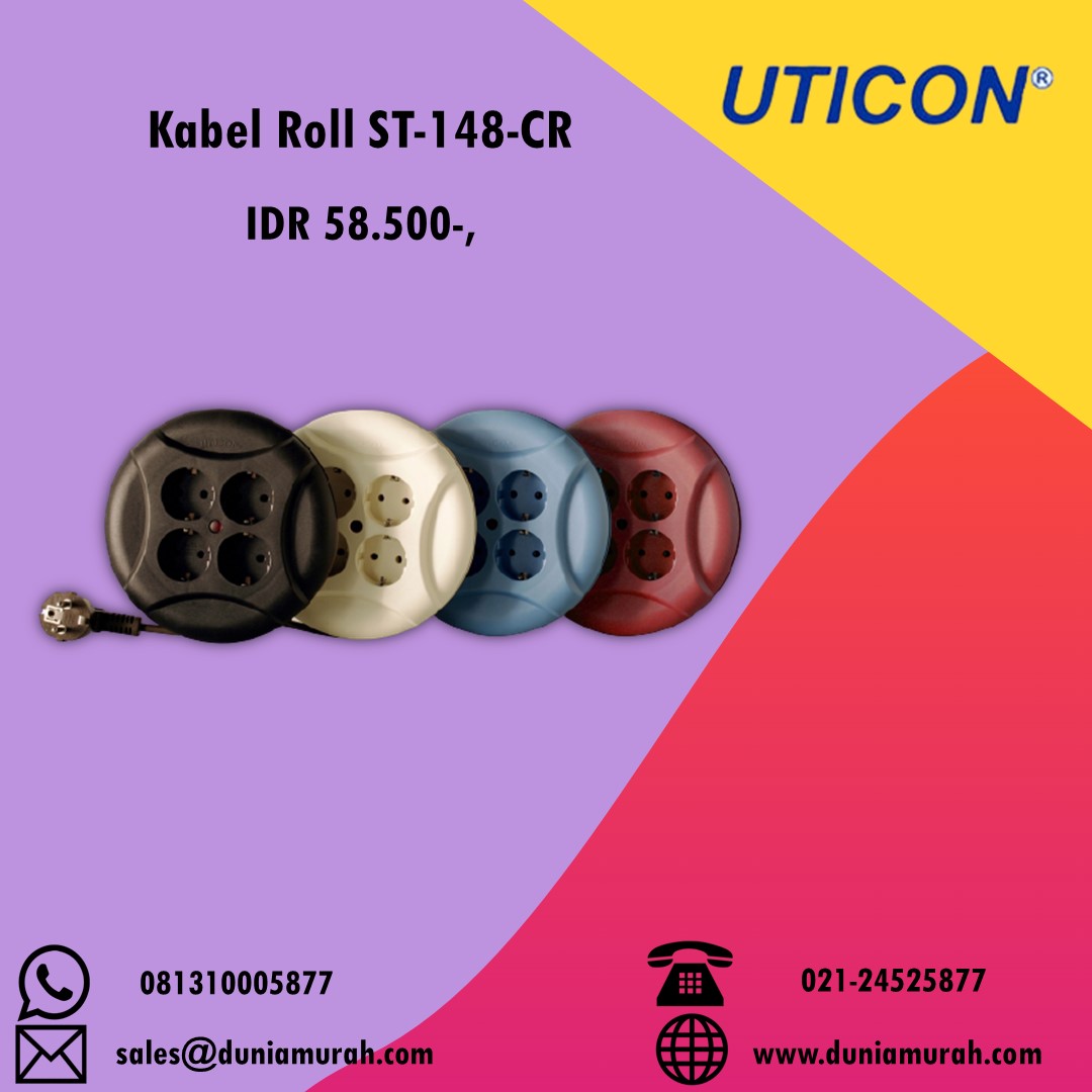 DuniaMurah's tweet image. Uticon kabel Roll. Free delivery area Sunter, Kelapa Gading, Kemayoran. Selengkapnya cek website duniamurah.com belanja online lebih mudah. Setiap pembelian di website mendapatkan goodie bag dari Dunia Murah S&amp;amp;K.
#duniamurah #KELAPAGADING #Uticon #Kabelroll #LikeForLikes