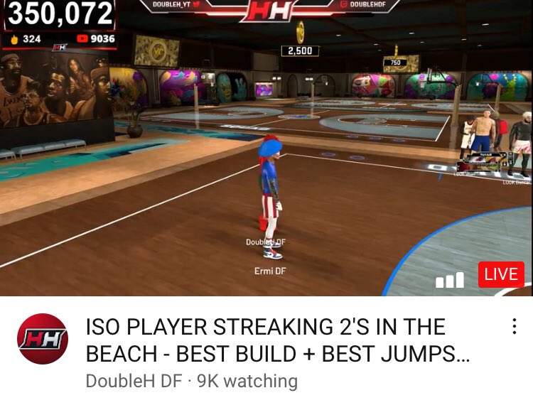 DoubleH_YT's tweet image. GREAT STREAM! SHOUTOUT TO THE 9k THAT CAME THROUGH AGAIN! 350k❤️❤️