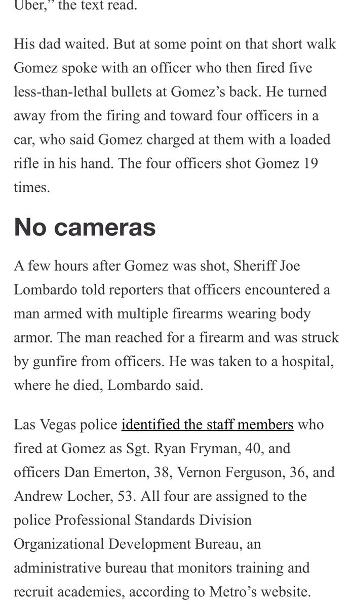 Jorge Gomez was a cop supporter. He was a security guard and his father was a cop. Somehow the cops shot him in the back 13 times. Apparently he had a gun, but they found a way to kill a supporter anyways. This story isn’t done for sure. 13)