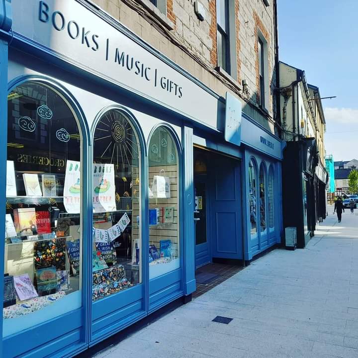 Liber Bookshop is a real gem Books, music, gift ideas and lots of lovely helpful shop assistants.They are still open and you can also order online. If you can't see what you are looking for, they will find it!  https://liber.ie/ 