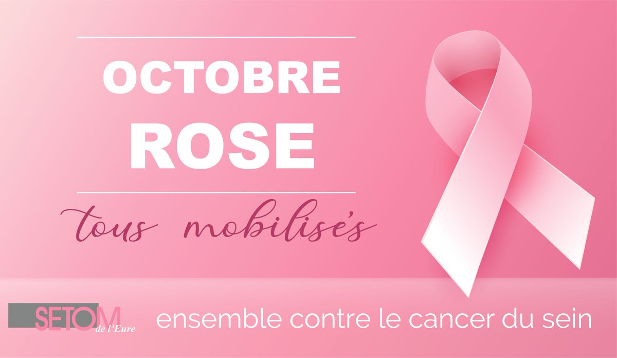 #OctobreRose2020 
Chaque année en octobre, la campagne de lutte contre le cancer du sein organisée par l'association #RubanRose propose de lutter contre le cancer du sein en informant, en dialoguant et en mobilisant.
➡️ octobre-rose.ligue-cancer.net