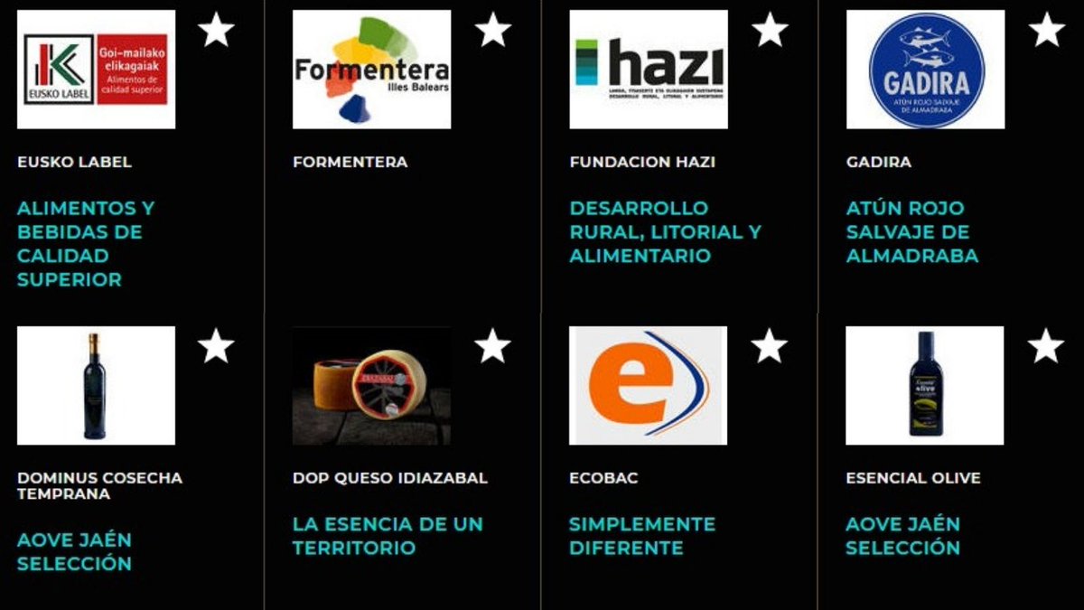 ssgastronomika's tweet photo. .@atunrojogadira, Hazi, @euskolabel, #Ecobac, @Dominus_AOVE @queso_idiazabal, Esencial Olive, Formentera @TurismeBalears están presentes en la Feria de #ssg20
https://t.co/54PpUcVxps https://t.co/foI9etR1k1