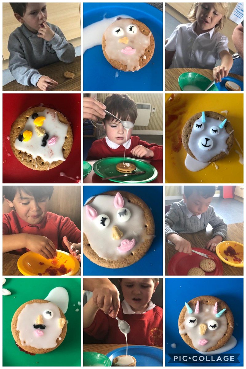 jamesmac_school's tweet photo. Primary A had so much fun creating their 'funny face' biscuits this week 😃. Their favourite part was definitely tasting each ingredient 😂!
#IDL #topicwork #somuchfun https://t.co/3t5TSKlxDZ