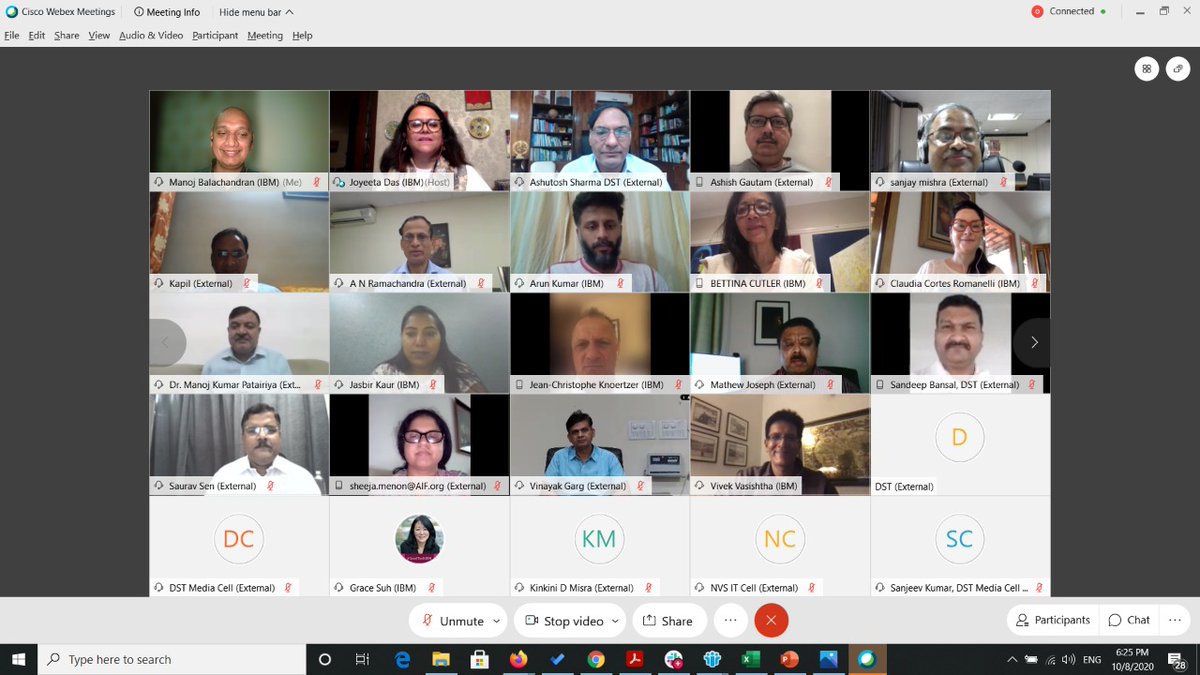 IndiaDST's tweet photo. .@IndiaDST &amp; @IBM India announced collaborations to scale up two DST initiatives--Vigyan Jyoti &amp; Engage with Science @VigyanPrasar , to build #STEM career opportunities for girl #Students . #WomenInSTEM #WomenInScience https://t.co/CJGkOMR7mx