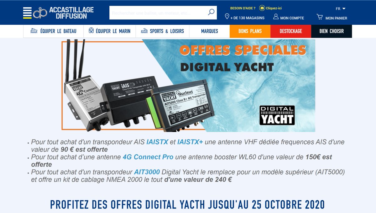 Profitez d'offres promotionnelles sur nos produits dans tous les magasins <a href="/ADnautisme/">AD</a> jusqu'au 25 octobre. 
Plus d'infos ici : accastillage-diffusion.com/offre-digital-… 

#nautisme #accastillagediffusion #twailor #digitalyacht