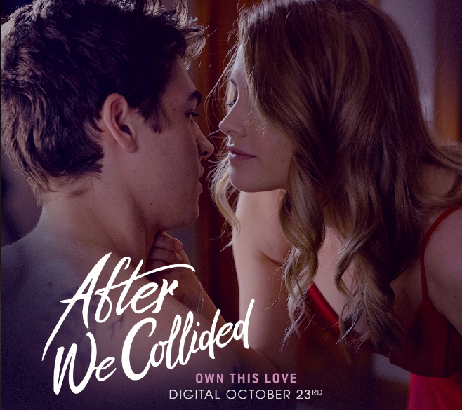 AfterWeCollid20's tweet photo. Can love overcome the past? Watch #AfterWeCollidedMovie in theatres and on digital 10/23. Pre-order on https://t.co/rmodFYEJhm now! https://t.co/xIoBknS2Xm