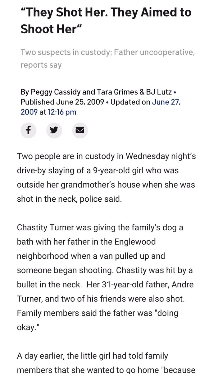 Cassidy Turner also doesn’t seem to exist. There is a Chasity Turner who was 9 when she was killed in 2009. Tragic! Not blm/antifa and over a decade ago. 17)