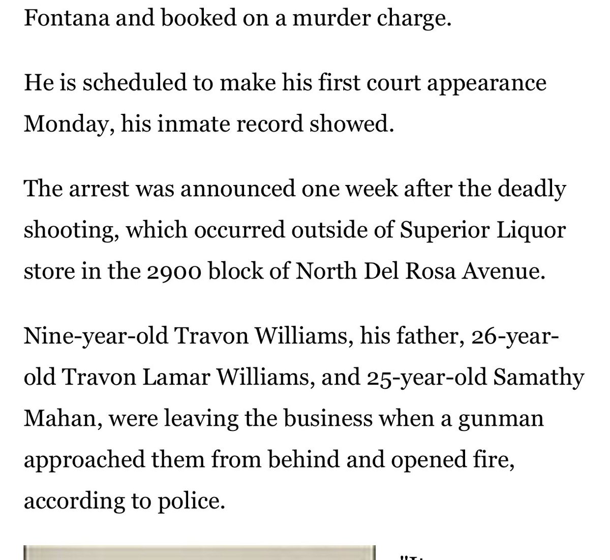 Treyvon Williams is not a child that was killed that I could find anywhere on google. There is a Travon Williams that was 9 that was killed back in 2016. Tragic. NOT blm/antifa related. 16)