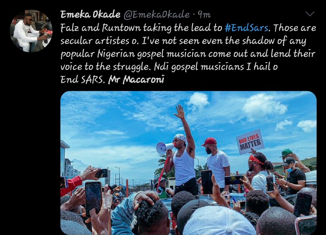 ODclips's tweet image. Non of the so-called big pastors have said anything in correspondence with the #Endsars movement. They always turn the other way. Ofcourse, they're only concerned with their tithe and offerings. And SARS pay tithe too 😒