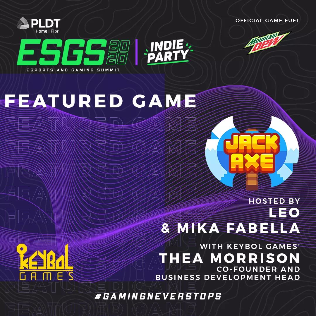 jackaxegame's tweet photo. Catch Jack Axe's latest iteration at ESGS this month! Watch the new gameplay and interview by @mikafabs with @theamorrison! https://t.co/5w5SXAFtrB