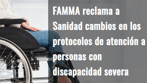 Foto cedida por FAMMA