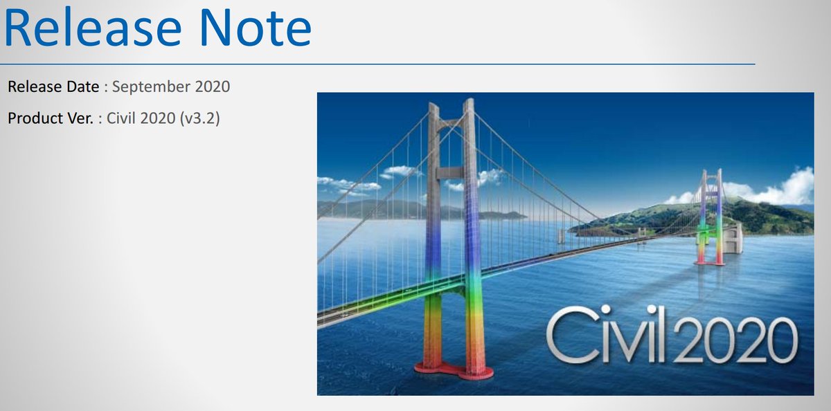 simulsofting's tweet photo. Ya está disponible para nuestros clientes la nueva actualización de MIDAS Civil 2020 v3.2.
No necesita actualizar PKIDs
https://t.co/Tm4Ak3LKif
Release note:
https://t.co/ELQgdi8GdV https://t.co/LoooYbFNVI