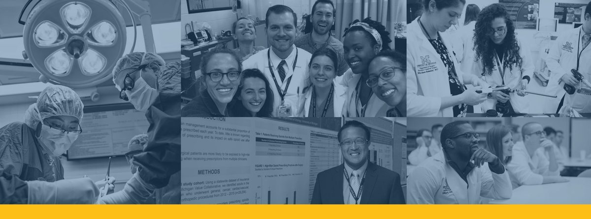 Interested in pursuing general surgery? We know it's tough right now to assess programs and we're here to help!

Learn about our recruitment process, our program and connect with us.  👇

medicine.umich.edu/dept/surgery/s…