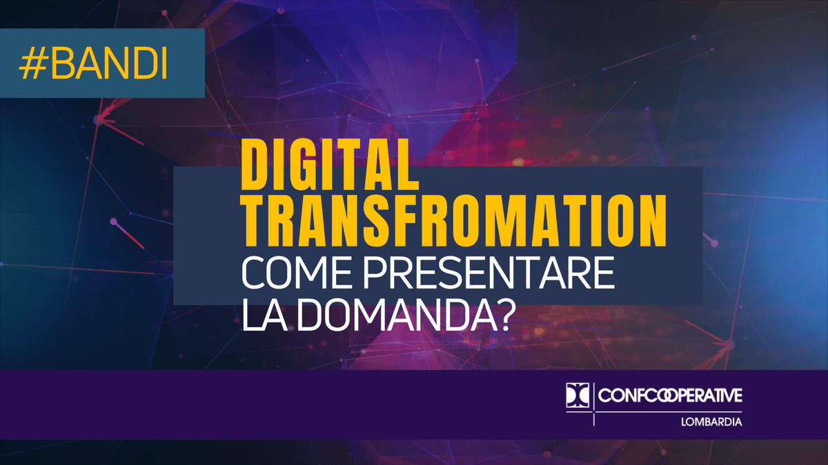 #bandi #innovazione #digitaltransformation 
Vuoi digitalizzare la tua cooperativa? Dal #15dicembre via agli incentivi per la trasformazione digitale 

Scopri di più qui 👇👇👇👇
lombardia.confcooperative.it/Dettaglio/ArtM…