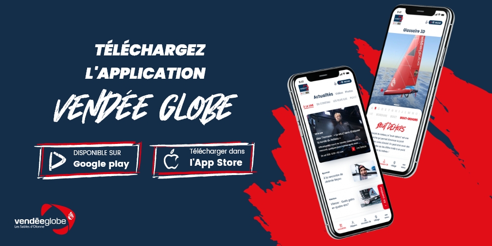 Téléchargez dès maintenant l'application officielle du #VG2020 disponible sur IOS et Android pour suivre la course et toute l'actualité @VendeeGlobe ! 📲 https://t.co/bg6xrm4HEb