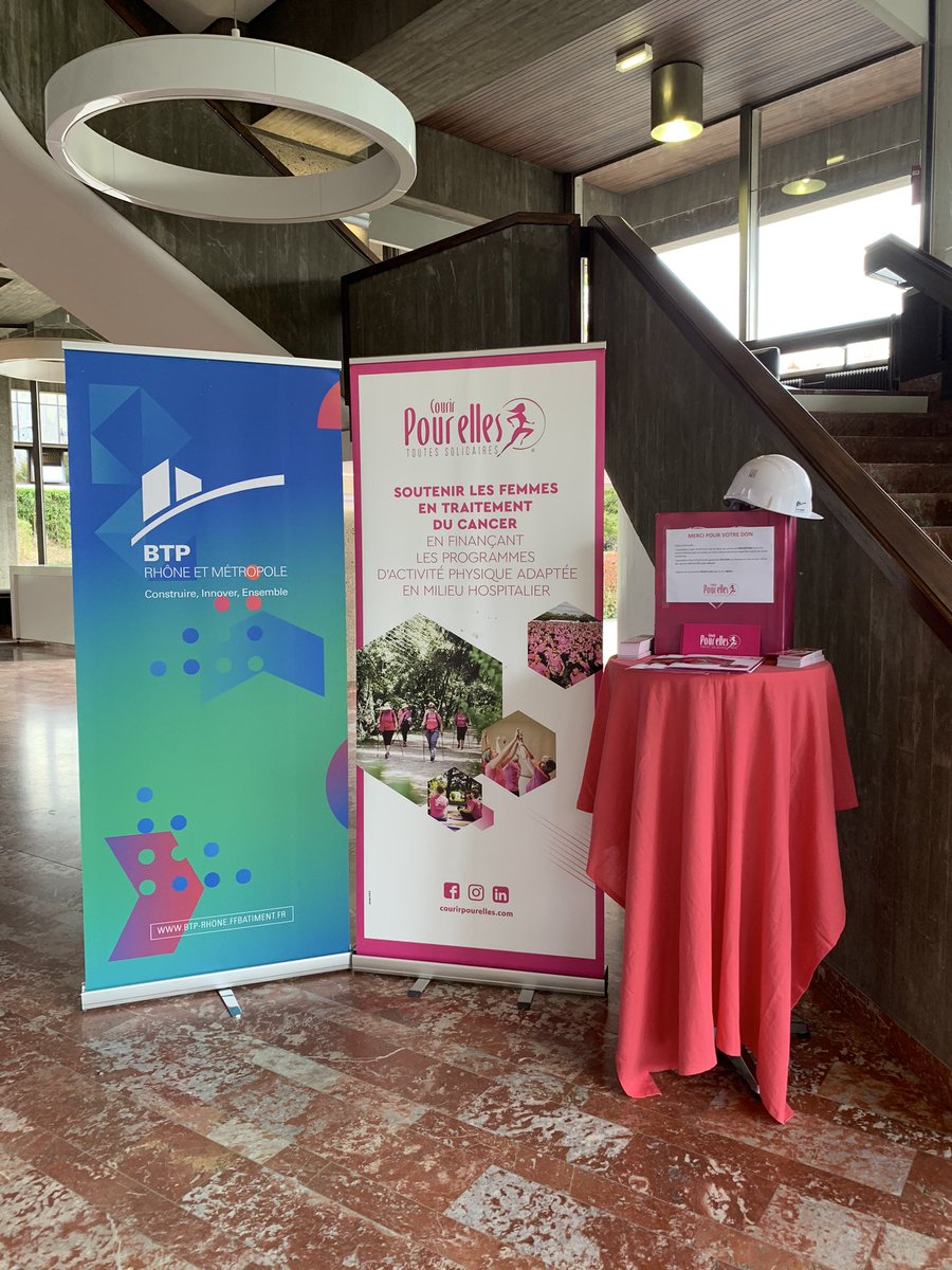 BTPRhone's tweet photo. La fédération s’associe à @CpourL pour Octobre Rose. Faites-vos dons pour combattre le #CancerDuSein #solidaires #Recherche #restezenforme https://t.co/BmNZQA4pJM
