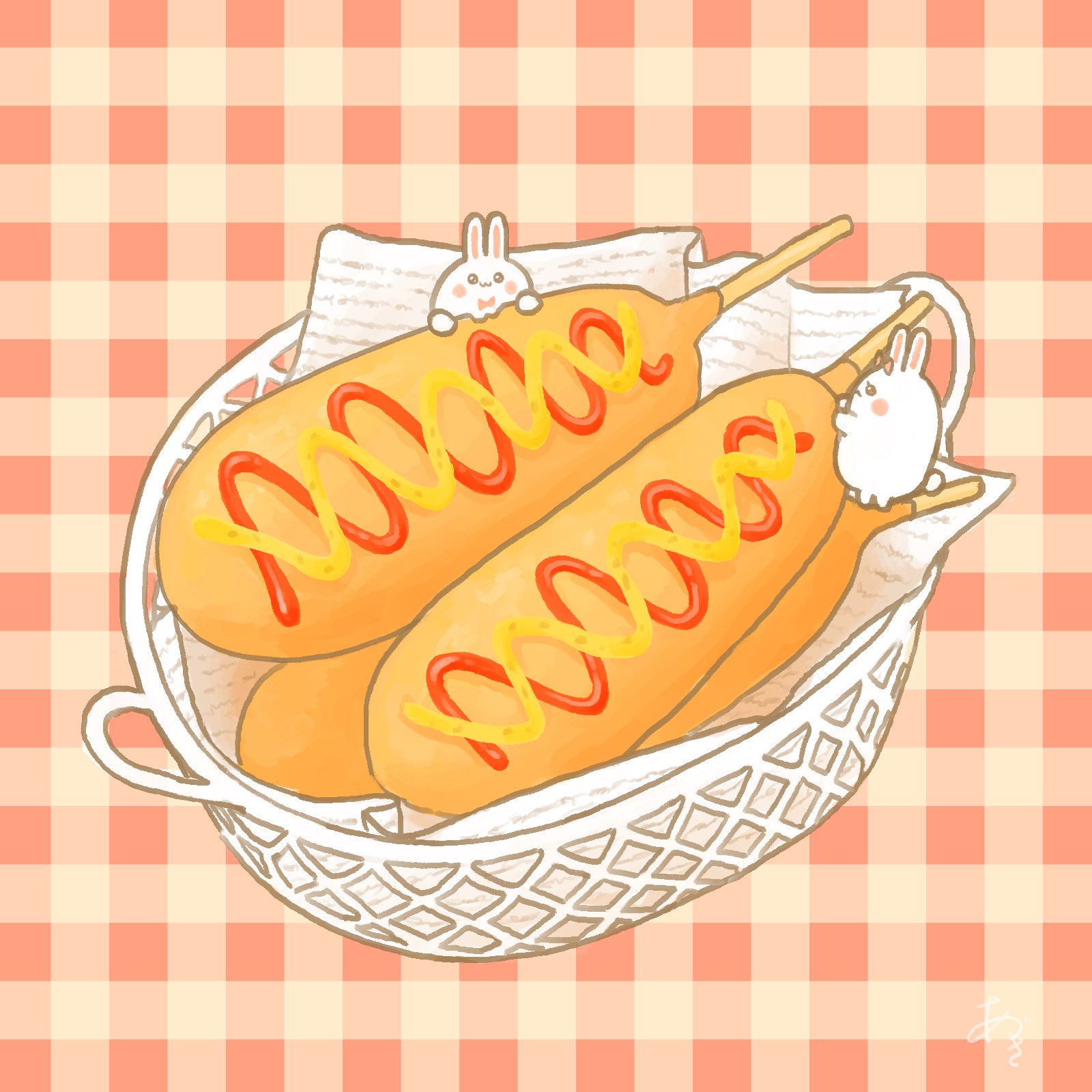 Uzivatel あづきまめ Na Twitteru 10 09 アメリカンドックの日 イラスト 絵 オリキャラ Uzivatel あづきまめ Na Twitteru 10 09 アメリカンドックの日 イラスト 絵 オリキャラ